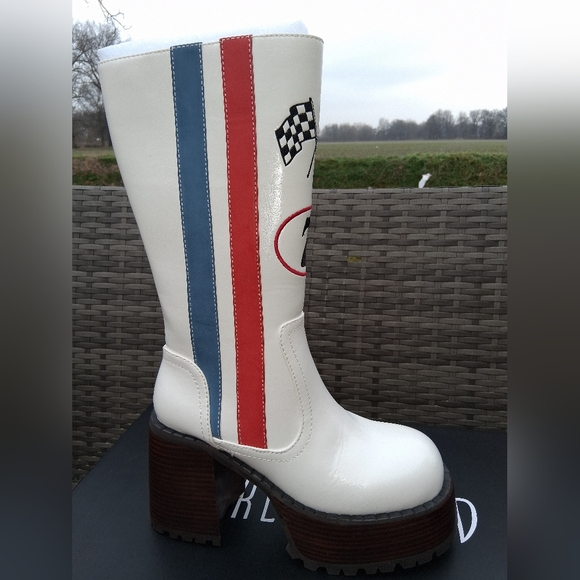 Current Mood® Raceway Babe Platform Boots - Picture 2 of 5